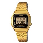 Relógio Casio Vintage Digital Dourado La680wga1df