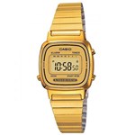 Ficha técnica e caractérísticas do produto Relógio Casio Vintage Digital Feminino LA670WGA-9DF