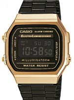 Ficha técnica e caractérísticas do produto Relógio Casio Vintage Feminino A168wegb-1bdf-br