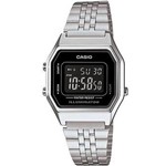 Ficha técnica e caractérísticas do produto Relógio Casio Vintage Feminino Prata La680wa1bdf