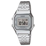 Ficha técnica e caractérísticas do produto Relógio Casio Vintage Feminino Prata La680wa7df