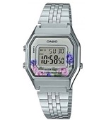 Ficha técnica e caractérísticas do produto Relógio Casio Vintage Flores La680wa-4cdf