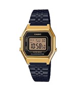 Ficha técnica e caractérísticas do produto Relógio Casio Vintage La680wegb-1adf - Preto/dourado