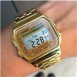 Relógio Casio Vintage Líquidação (Amarelo)