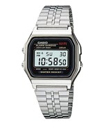 Ficha técnica e caractérísticas do produto Relógio Casio Vintage Prata A159WA-N1DF - Champion