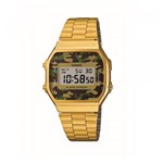 Ficha técnica e caractérísticas do produto Relogio Casio Vintage Retro Unisex A168wegc-3df