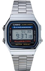 Ficha técnica e caractérísticas do produto Relógio Casio Vintage Unisex A168wa-1wdf