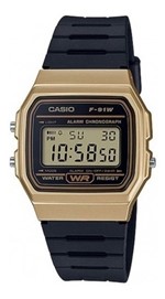 Ficha técnica e caractérísticas do produto Relógio Casio Vintage Unisex F-91wm-9adf