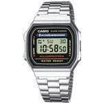 Ficha técnica e caractérísticas do produto Relógio Casio Vintage Unissex A168WA-1WDF