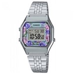 Ficha técnica e caractérísticas do produto Relógio Cassio Feminino Digital Florido Vintage LA680WA-2CDF - Casio