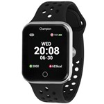 Ficha técnica e caractérísticas do produto Relógio Champion Caixa Prata Smartwatch - CH50006T