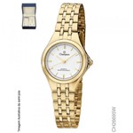 Ficha técnica e caractérísticas do produto Relógio Champion Dourado Escovado Pequeno Classico Ch26695w