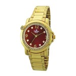 Relógio Champion Dourado Feminino Ch24535i