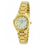 Ficha técnica e caractérísticas do produto Relógio Champion Dourado Feminino CH24928H