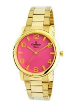 Ficha técnica e caractérísticas do produto Relógio Champion Elegance Feminino Rosa CN25181L