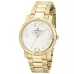 Ficha técnica e caractérísticas do produto Relógio Champion Feminino C/ Strass Cn27634h Dourado