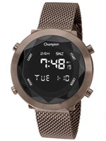 Ficha técnica e caractérísticas do produto Relógio Champion Feminino Ch48028r Digital,chocolate,alarme,