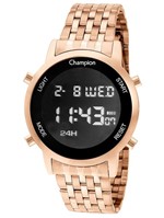 Ficha técnica e caractérísticas do produto Relógio Champion Feminino Ch48091Z Digital, Rose, Alarme, Lz