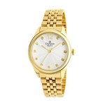 Ficha técnica e caractérísticas do produto Relógio Champion Feminino - Cn24011h Casual Dourado