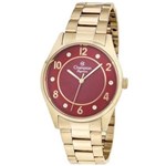 Ficha técnica e caractérísticas do produto Relógio Champion Feminino - Cn25690i Casual Dourado