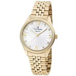 Ficha técnica e caractérísticas do produto Relógio Champion Feminino - Cn25789h Casual Dourado