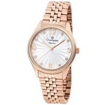 Ficha técnica e caractérísticas do produto Relógio Champion Feminino - Cn25789z Casual Rosé