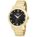 Ficha técnica e caractérísticas do produto Relógio Champion Feminino - Cn25869u Casual Dourado