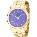 Ficha técnica e caractérísticas do produto Relógio Champion Feminino Dourado Elegance CN25047D