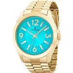 Ficha técnica e caractérísticas do produto Relógio Champion Feminino Dourado Elegance CN25225F