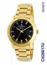 Ficha técnica e caractérísticas do produto Relógio Champion Feminino Dourado Elegance CN26617U