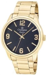 Ficha técnica e caractérísticas do produto Relógio Champion Feminino Elegance Dourado Caixa Preta Cn27232p - Cod 30029173