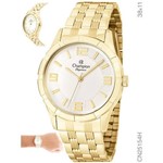 Ficha técnica e caractérísticas do produto Relógio Champion Feminino Elegance Dourado Cn25154h