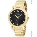 Ficha técnica e caractérísticas do produto Relogio Champion Feminino Elegance Dourado CN25869U