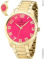 Ficha técnica e caractérísticas do produto Relógio Champion Feminino Elegance Dourado CN26064J