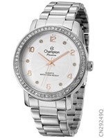 Ficha técnica e caractérísticas do produto Relógio Champion Feminino Prata e Rosé Cn29249q