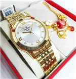 Ficha técnica e caractérísticas do produto Relógio Champion Feminino + Pulseira CN26957S