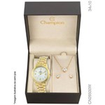 Ficha técnica e caractérísticas do produto Relógio Champion Feminino Ref: Cn26500w Kit