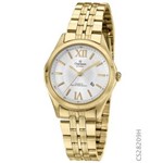 Ficha técnica e caractérísticas do produto Relógio Champion Feminino Steel Dourado - Cs28209H - Dourado