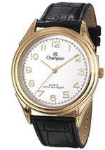 Ficha técnica e caractérísticas do produto Relogio Champion Masculino Dourado Pulseira Couro CH22804B