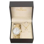 Ficha técnica e caractérísticas do produto Relógio Champion Passion Cn29945w + Kit de Brincos e Colar