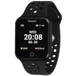 Relógio Champion Preto Smartwatch - CH50006P - Casa das Alianças