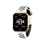 Relógio Champion Smartwatch Branco e Dourado CH50006B