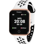 Ficha técnica e caractérísticas do produto Relógio Champion Smartwatch Branco E Rose Ch50006w