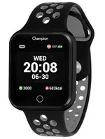 Ficha técnica e caractérísticas do produto Relógio Champion Smartwatch CH50006D Bluetooth 4.0 Pulseira Preta/Cinza