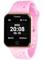 Ficha técnica e caractérísticas do produto Relógio Champion Smartwatch CH50006R Bluetooth 4.0 Pulseira Rosa