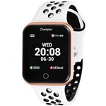 Ficha técnica e caractérísticas do produto Relógio Champion Smartwatch Prata e Branco CH50006W