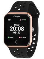 Ficha técnica e caractérísticas do produto Relógio Champion Smartwatch Preto e Rosê CH50006Z