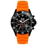 Ficha técnica e caractérísticas do produto Relógio Chrono Preto e Laranja Ice Watch