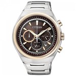 Relógio Citizen Eco-Drive Super Titanium Cronógrafo Analógico Masculino Ca4024-53w - Tz30259z