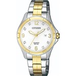 Ficha técnica e caractérísticas do produto Relógio Citizen Feminino Ref: Tz28502s Social Bicolor